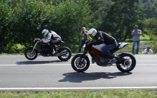 Glemseck 101 cafe racer 2014 motorcycle touring holiday -
